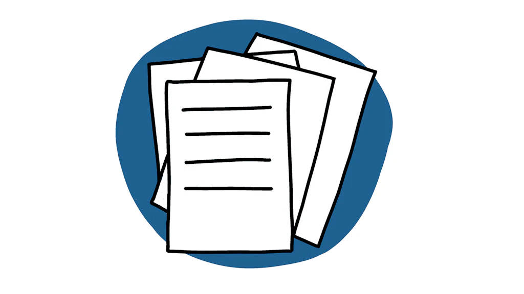 Pile de papiers